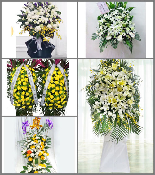 湖南永州祁阳县羊角塘镇高桥村白事花篮预定